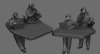 Panzer Art FI35-211 British tanks  turret Pixie suit set 1/35